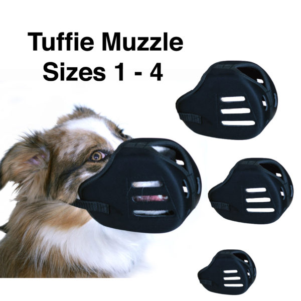 ProGuard TUFFIE Dog MUZZLE NO BITE HEAVY DUTY QUICK FIT TRAINING*SMALL-MEDIUM 2 