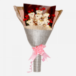 Plush Cartoon Flower Bouquets